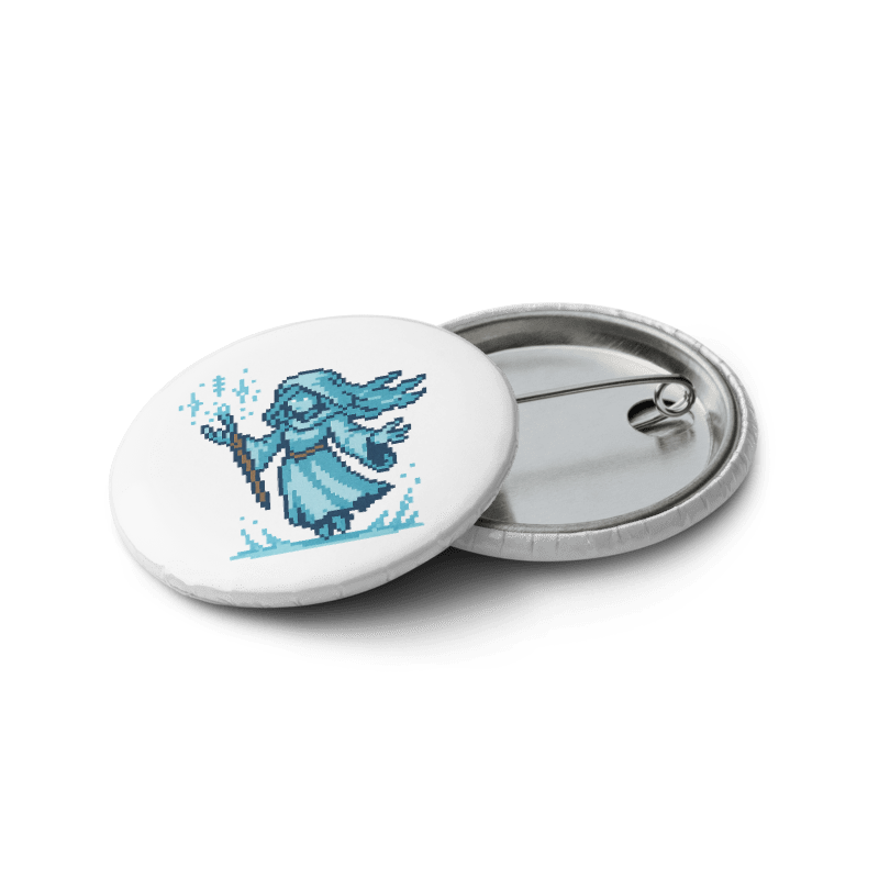 Set of pin buttons #8BB003