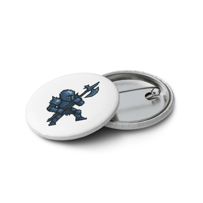 Set of Pin Buttons 1.25" - 8-Bit Knights #8BB001