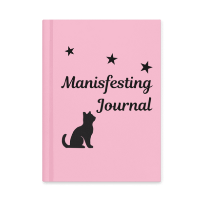 Hardcover Matte Manifesting Journal -Thoughts become things. Choose them with Care. #STJ001 CC