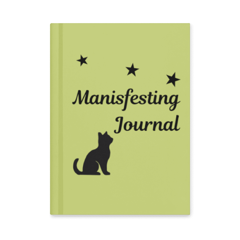Hardcover Matte Manifesting Journal -Thoughts become things. Choose them with Care. #STJ001 WW
