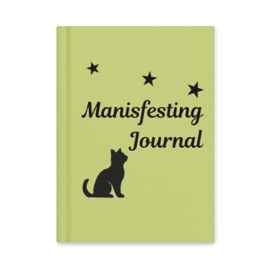 Hardcover Matte Manifesting Journal -Thoughts become things. Choose them with Care. #STJ001 WW