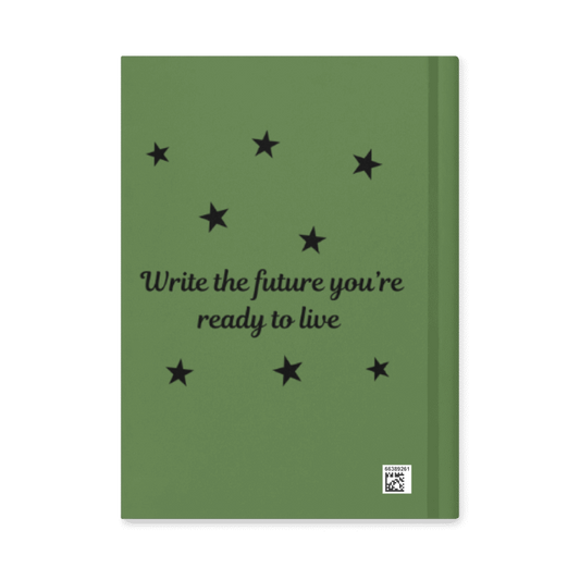Hardcover Matte Manifesting Journal -Write the Future You're Ready to Live #STJ002 FG