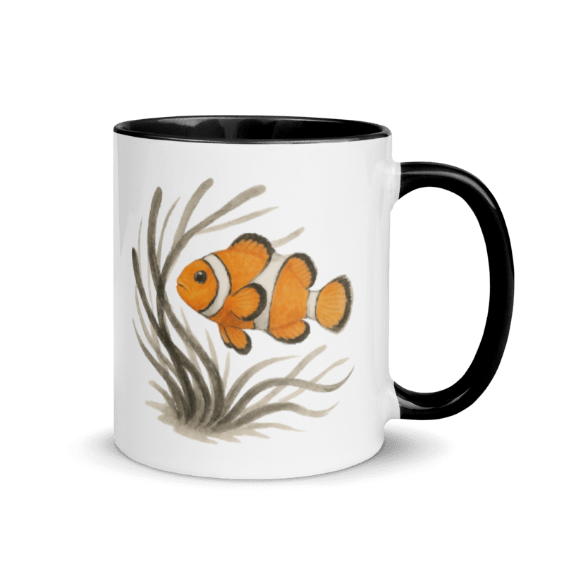 *11oz Mug with Color Inside - Clownfish #IW003
